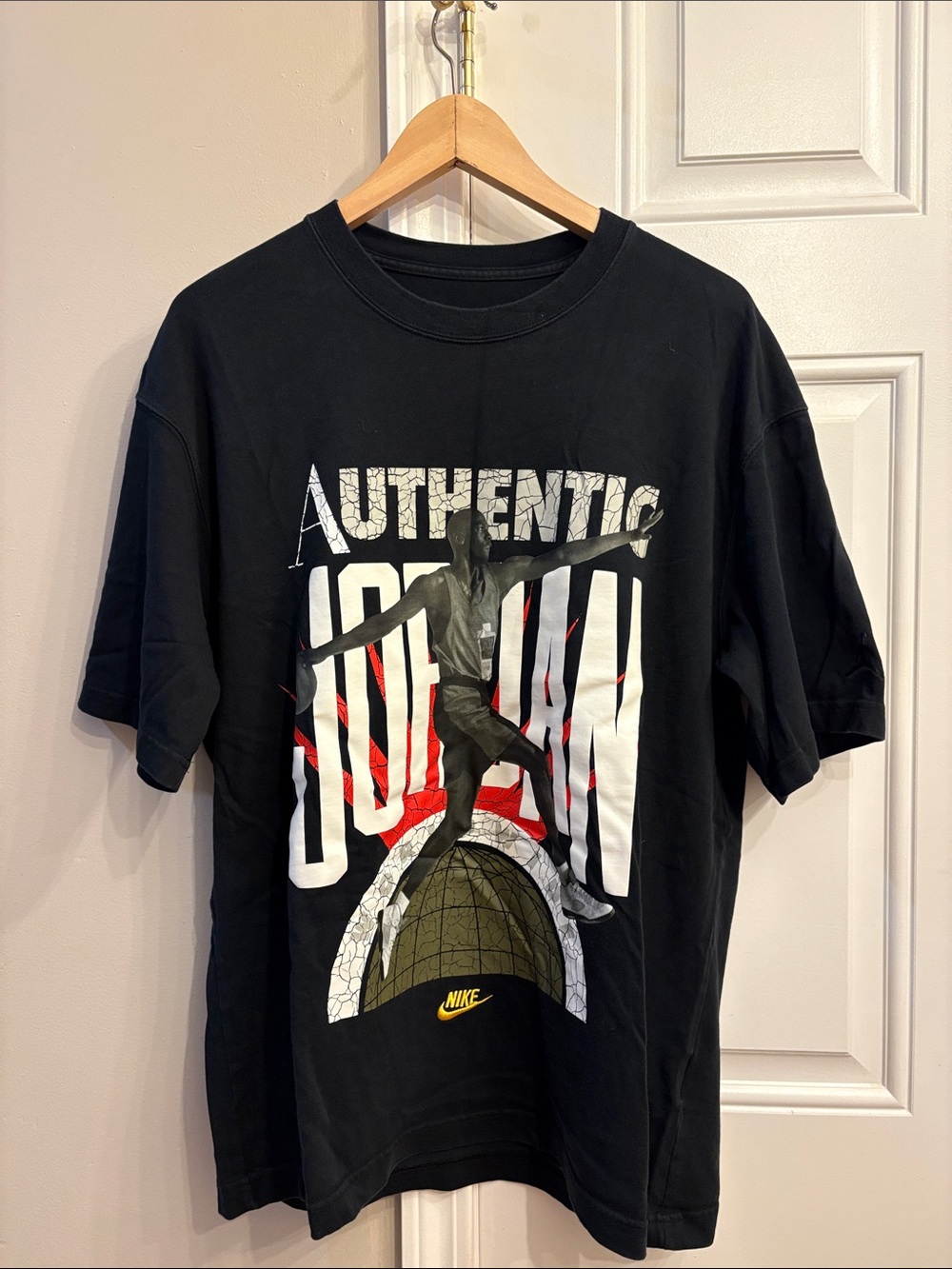 Nike Men’s Black 'Authentic Jordan' Graphic T‑Shirt